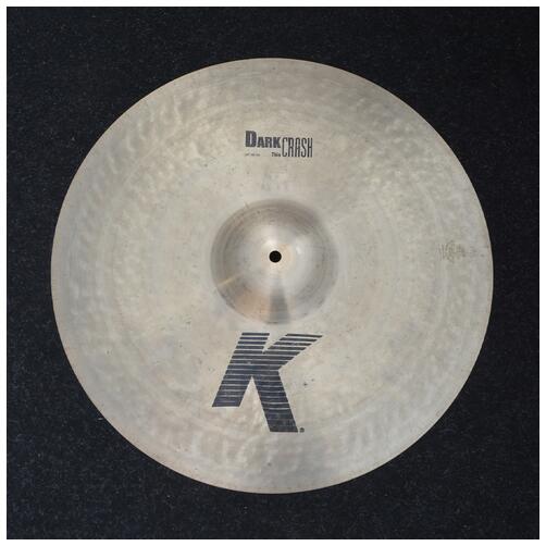 Zildjian 20" K Dark Thin Crash Cymbal - 2nd hand