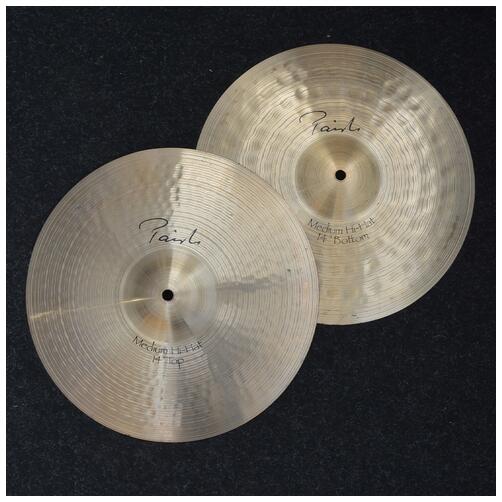 Paiste 14" Signature Medium Hi Hat Cymbals - 2nd Hand