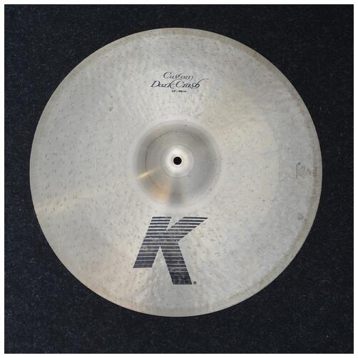 Zildjian 19" K Custom Dark Crash Cymbal - 2nd hand