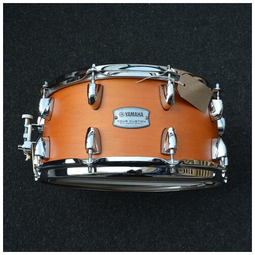 Yamaha Tour Custom 14"x6.5" Snare In Caramel Satin - 2ns Hand