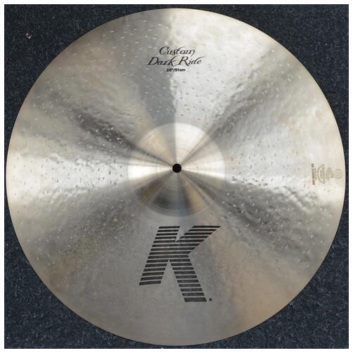 Zildjian 20" K Custom Dark Ride Cymbal - 2nd Hand