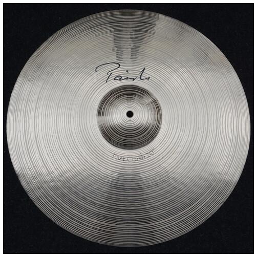 Paiste 20" Signature Fast Crash Cymbal - With Edge Damage - 2nd Hand
