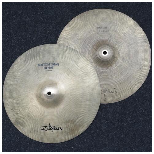 14" Zildjian Avedis Light Hi-Hat Cymbals - 2nd Hand
