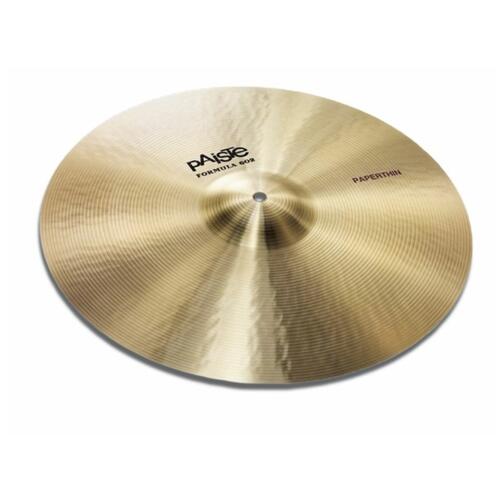 Paiste Formula 602 Paperthin Crash Cymbals