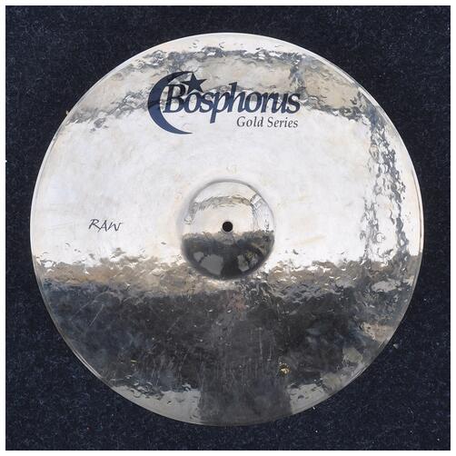 Bosphorus 19" Gold Raw Crash Cymbal *Ex Demo*