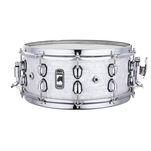 Mapex Black Panther Heritage 14"x6" Maple Snare Drum White Strata  BPNML4600CWD