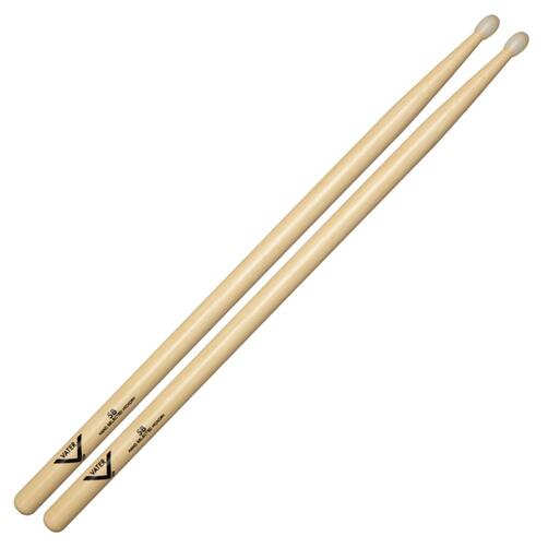 Vater VH5BN Hickory 5B Nylon Tip Drumsticks