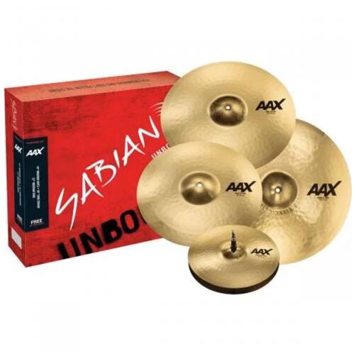 Sabian AAX Promotional Set - Brilliant Finish (25005XCPB)