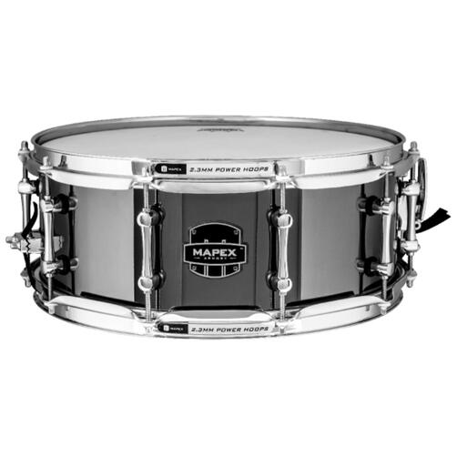 Mapex Tomahawk Snare drum 14"x5.5" Polished Steel Shell