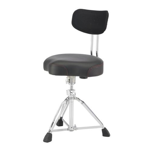 Pearl D-3500BR Roadster Multi-Core Saddle Drum Throne w/Back Rest