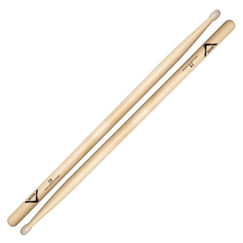 Vater VH2BN Hickory 2B Nylon Tip Drumsticks