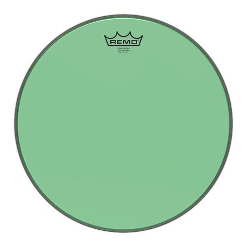 Remo Emperor Colortone Green Drum Heads