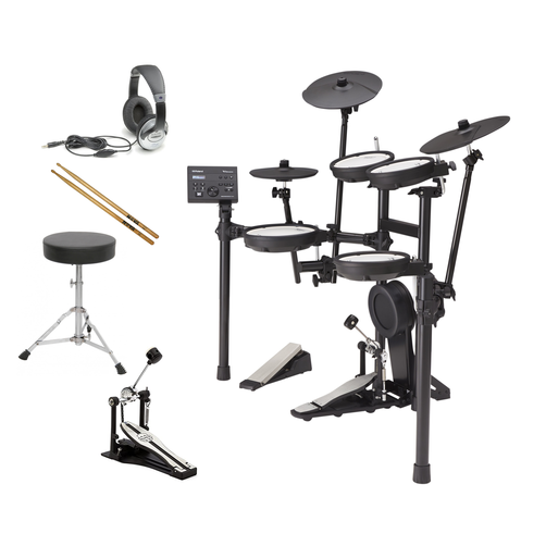 Roland TD-07KV V-Drum Electronic Drum Kit BUNDLE