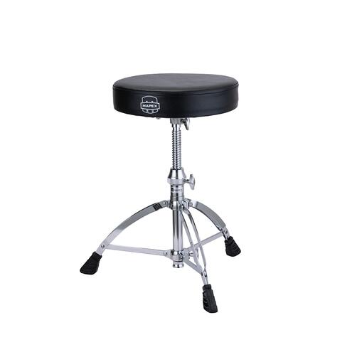 Mapex T660 Round Top Drum Throne Double Braced W Threaded Rod