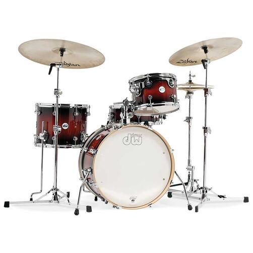 DW Design Series Frequent Flyer 20 12 14 Shell Pack inc 14 x 5 snare