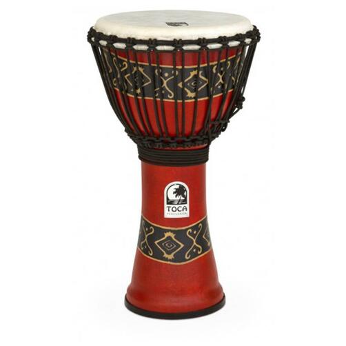 Toca Synergy Freestyle Djembe in Bali Red