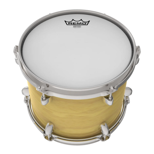 Image 2 - Remo Emperor White Suede Snare & Tom Tom Drum Heads