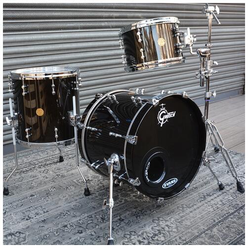 Gretsch New Classic 12" 14" 18" in Black Sparkle Lacquer - 2nd Hand