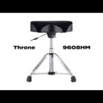 Video thumbnail 0 - Gibraltar 9608HM Double-Braced Hydraulic Moto Throne