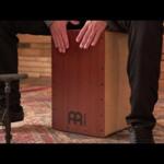 Video thumbnail 1 - Meinl Percussion Woodcraft Professional Cajon, Mahogany - WCP100MH