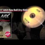 Video thumbnail 0 - Sabian AAX 21" Raw Bell Dry Ride