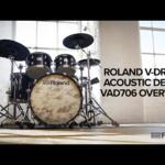 Video thumbnail 1 - Roland VAD706 V-Drums Acoustic Design Kit