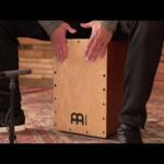 Video thumbnail 0 - Meinl Percussion Snarecraft Cajon 80, Almond Birch / Baltic Birch - SC80AB-B