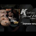 Video thumbnail 0 - Zildjian K Custom Special Dry Box Set - KCSP4681