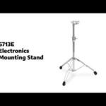 Video thumbnail 0 - Gibraltar 6713E Double braced Electronics mounting stand