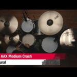 Video thumbnail 1 - Sabian AAX Medium Crash Cymbals