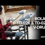Video thumbnail 0 - Roland TD-02KV V-Drums Electronic Drum Kit