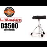 Video thumbnail 0 - Pearl D3500 Roadster Multi-Core Saddle Drum Throne