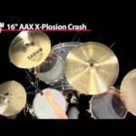 Video thumbnail 0 - Sabian AAX X-plosion Brilliant Crash Cymbals