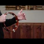Video thumbnail 0 - Meinl Percussion 10" Traditional Wood Tambourine, Single row, Nickel plated steel jingles - TA1AB
