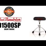 Video thumbnail 0 - Pearl D1500SP Roadster Multi-Core Donut Drum Throne w/ Shock Absorption