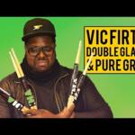 Video thumbnail 0 - Vic Firth American Classic PureGrit Drum Sticks - Wood Tip