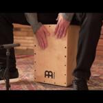 Video thumbnail 0 - Meinl Percussion Snarecraft Cajon 80, Baltic Birch - SC80B