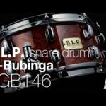 Video thumbnail 0 - TAMA SLP G-BUBINGA LGB146-NQB - SLP SOUND LAB PROJECT G-BUBINGA - 14"X6" Snare Drum