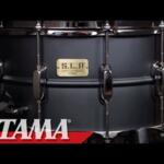 Video thumbnail 0 - Tama S.L.P. Big Black 14"x 8" Steel Snare Drum (LST148)