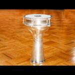 Video thumbnail 0 - Meinl Aluminium Plain 7 1/4" x 13 1/3" Darbuka (HE-103)