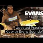 Video thumbnail 2 - Evans db Zero (SoundOff) Mesh Drum Heads - For Toms and Snares