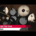 Video thumbnail 6 - Sabian AAX Thin Crash Cymbals