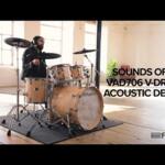 Video thumbnail 2 - Roland VAD706 V-Drums Acoustic Design Kit