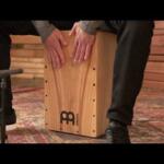 Video thumbnail 0 - Meinl Percussion Snarecraft Cajon 100, Heart Ash - SC100HA