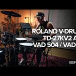 Video thumbnail 0 - Roland TD-27KV2 Kit V-Drums Acoustic Design Electronic Drum Kit