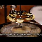 Video thumbnail 0 - Meinl Benny Greb Sand 5" HiHat Tambourine, Sand Blasted Jingles