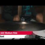 Video thumbnail 3 - Sabian AAX Medium Ride Cymbals