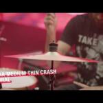 Video thumbnail 0 - Sabian AA Medium Thin Crashes