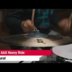 Video thumbnail 0 - Sabian AAX 22" Heavy Ride Cymbal
