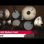 Video thumbnail 0 - Sabian AAX Medium Crash Cymbals